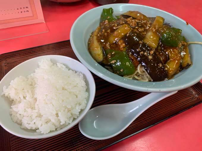【中華料理 東華園|とうかえん】麻婆茄子あんかけ焼麺がおすすめ「地元で人気の老舗店」