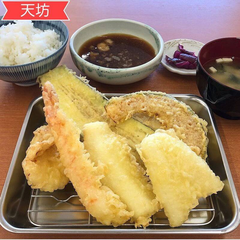 【天坊|てんぼう】富山婦中町にある天ぷら食堂「揚げたてを楽しめる」