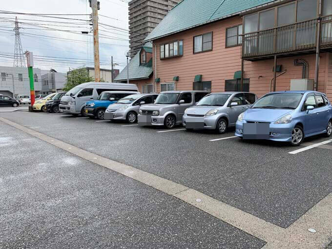 10台以上停められる駐車場