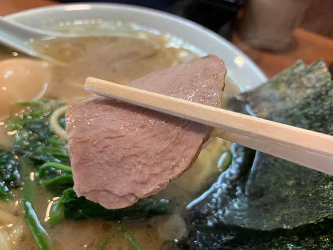 歯ごたえのあるチャーシュー