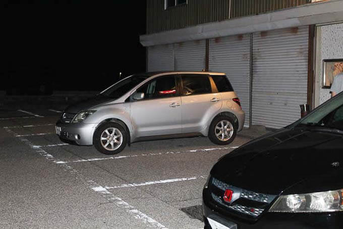 吉平の駐車場