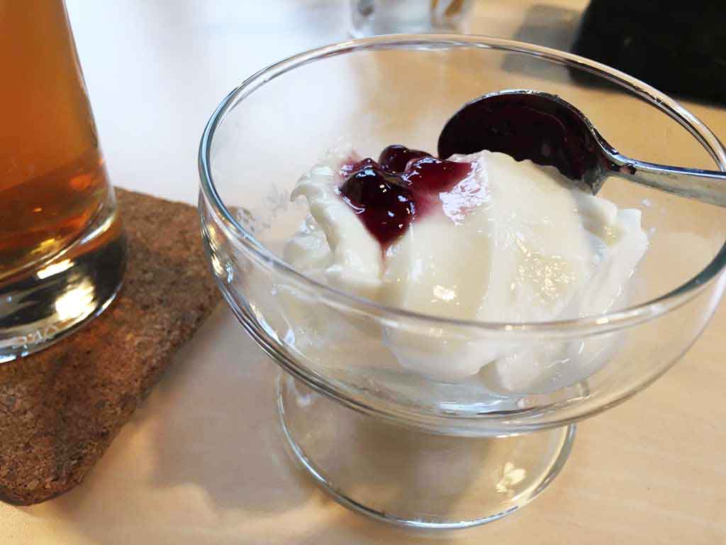 豆乳を使ったチーズケーキ