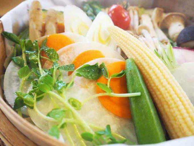 30品目の野菜のせいろ蒸し
