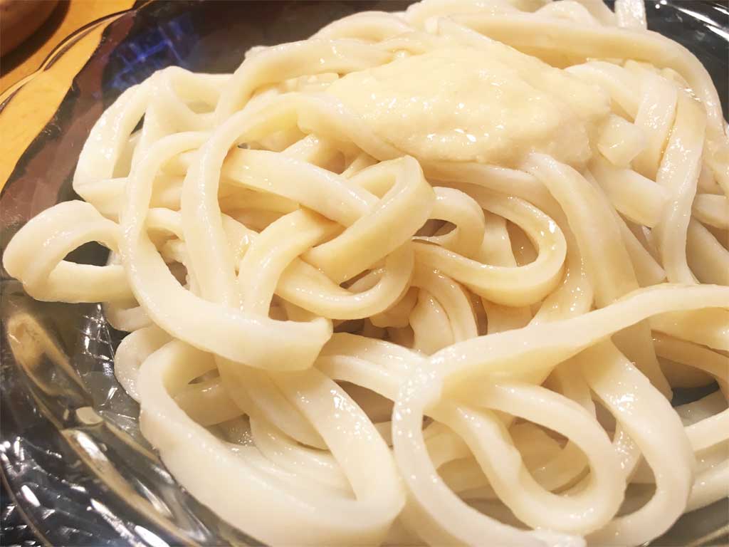 やっぱり冷やしたうどんが一番美味しい