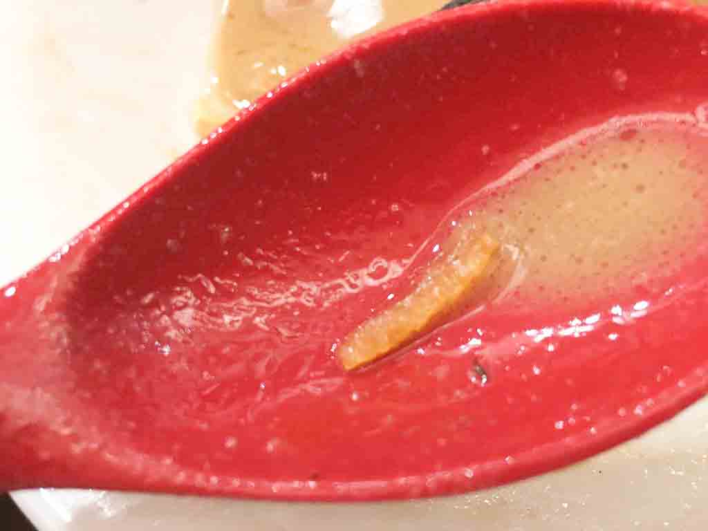 隠し味トッピングのゆず