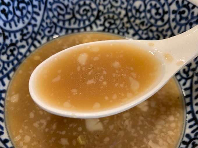 〆にぴったりのスープ割