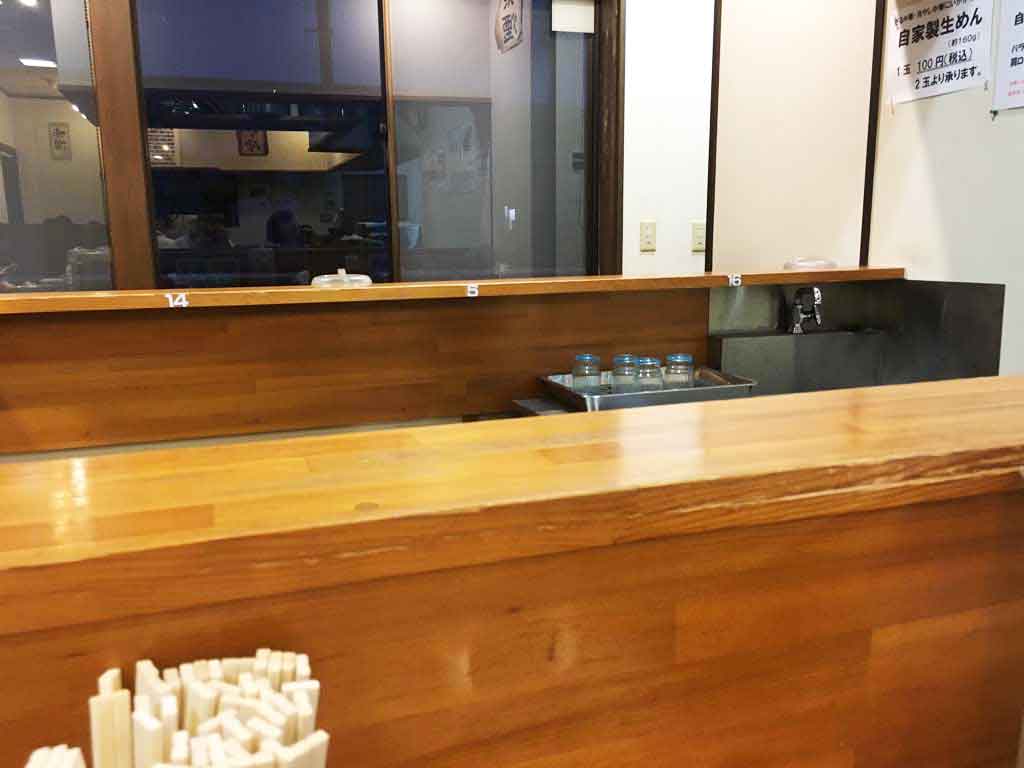 翠月の店内レイアウト