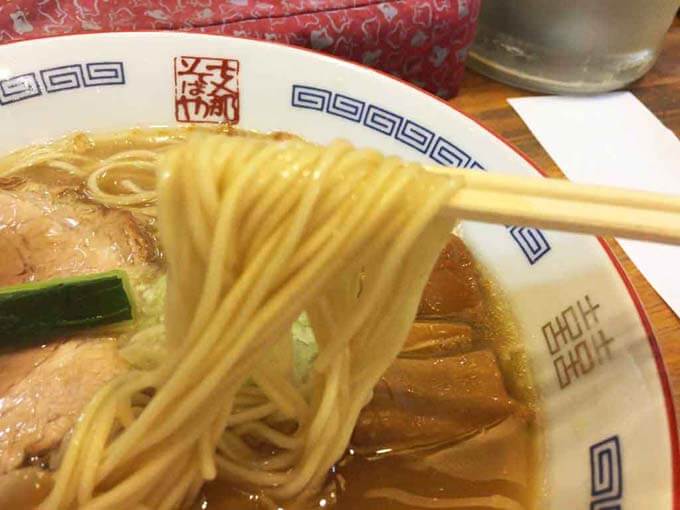 こだわりの自家製麺