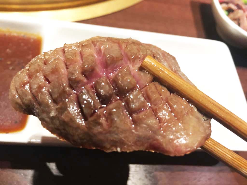 分厚い牛タン