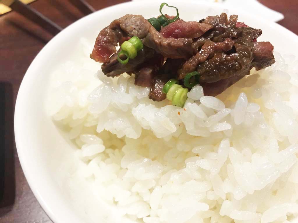 ローストビーフ丼