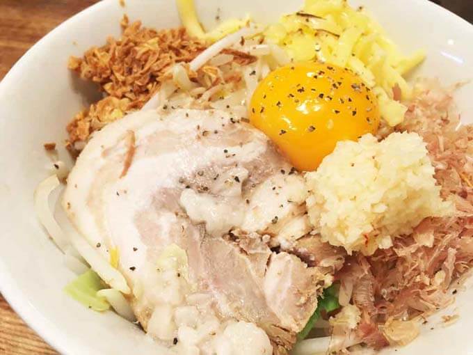 夜限定のまぜそば