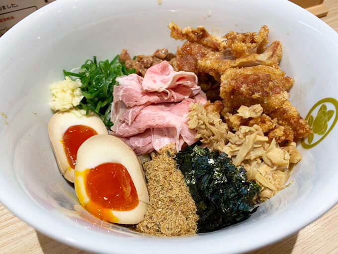 特製つぼみまぜそば