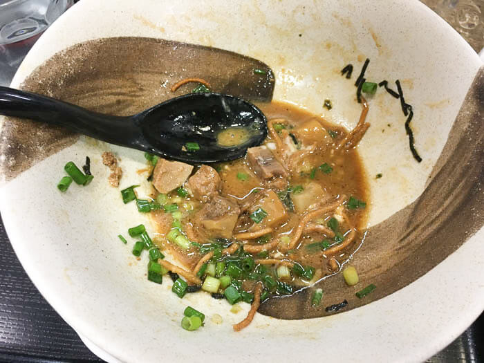 追い飯で至福のひと時を味わう