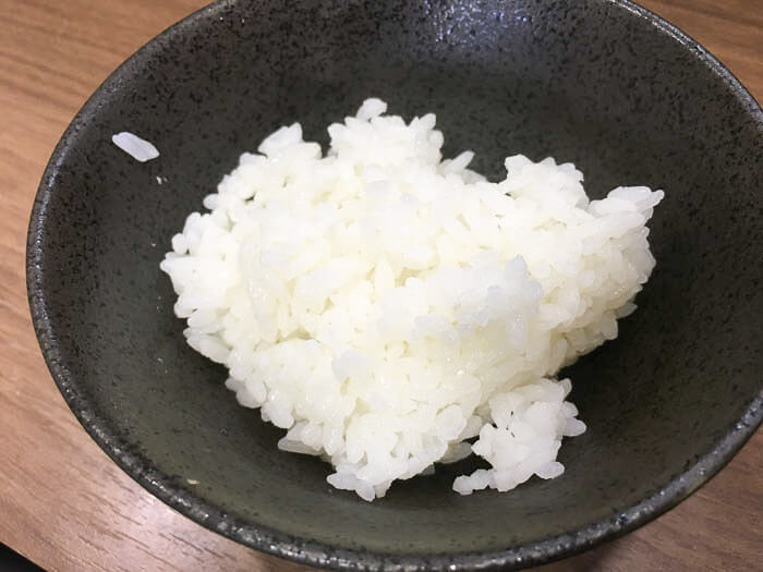 追い飯のごはん