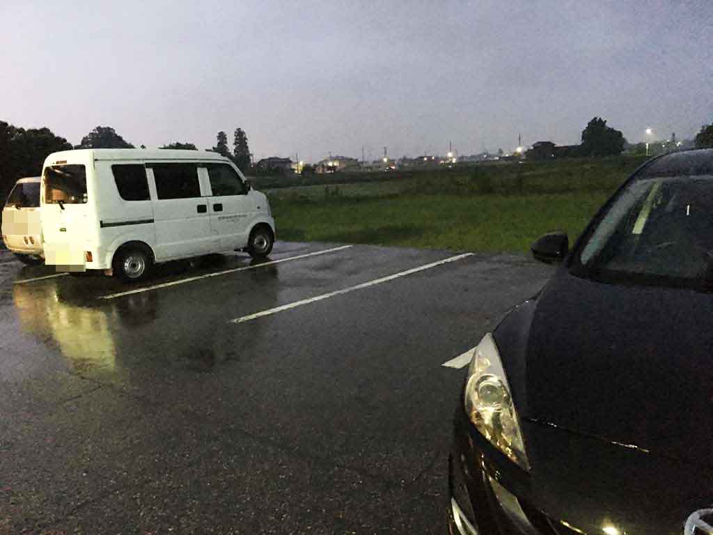 五衛門の駐車場 その1