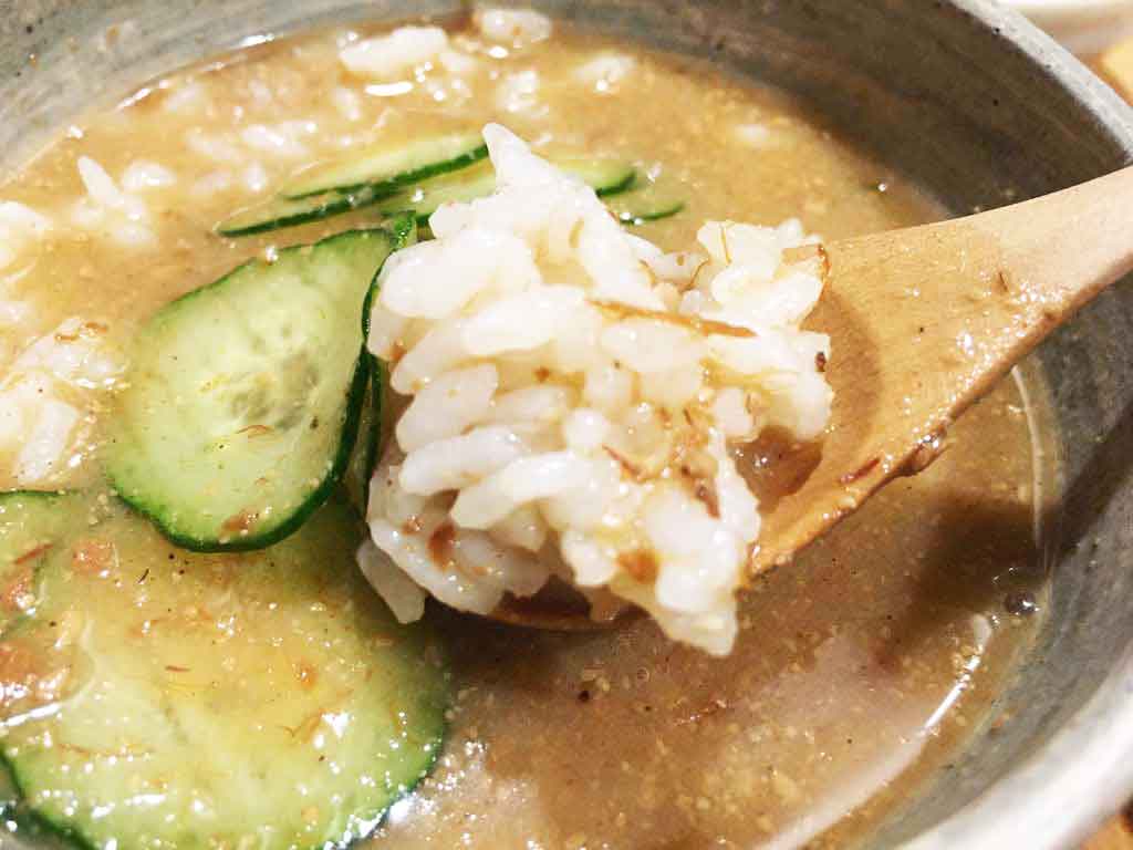鯵の味が濃い、口いっぱいが魚介!