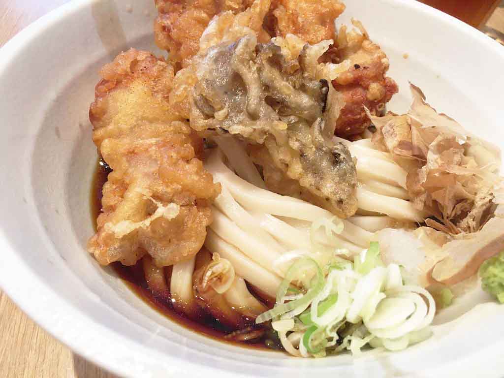 冷やし鶏天ぶっかけ 780円
