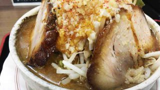 【麺家とみぃず】二郎系ラーメンとまぜそば、人気の極太麺メニューがうまい
