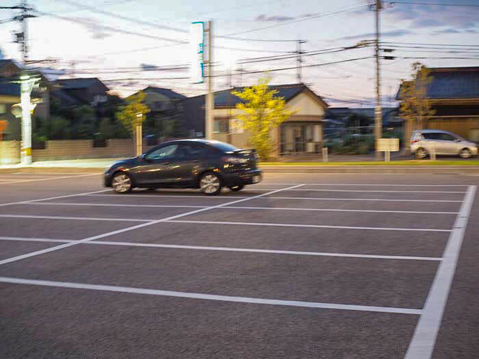 無料駐車場がある