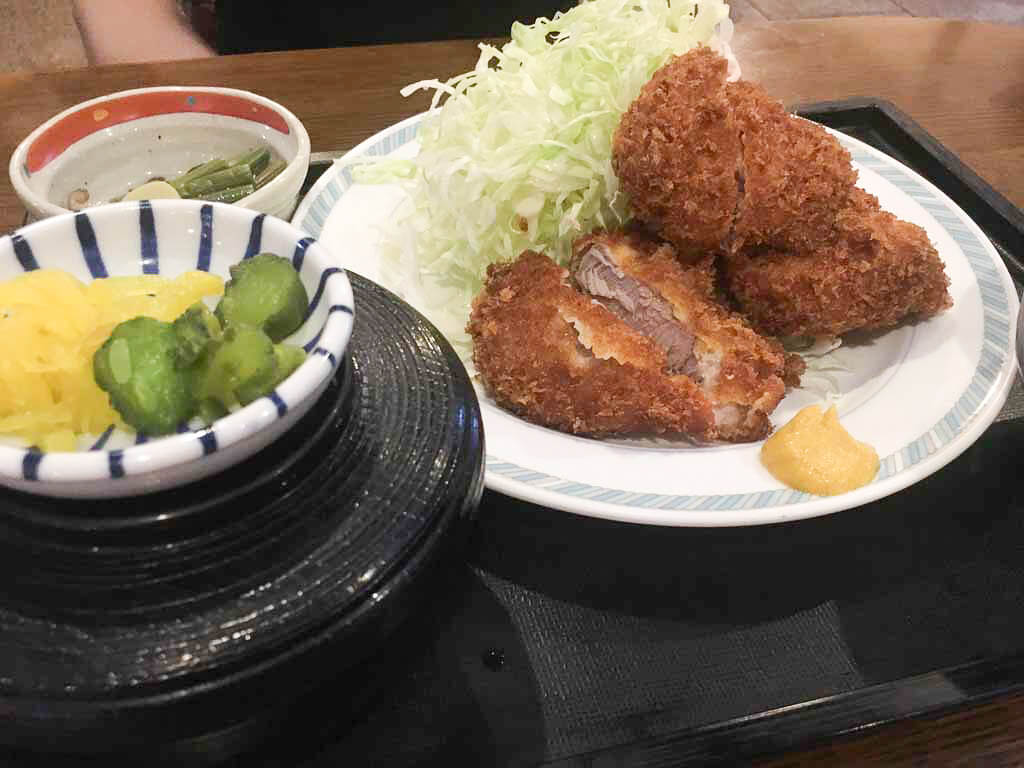 ヒレカツ定食(120g) 1,200円