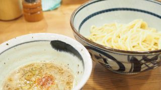 【はし本】麺がうまい!のどごし抜群のさっぱり系つけめんがおすすめ