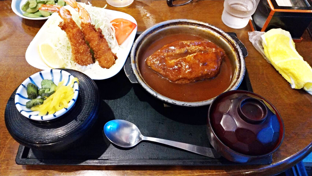 ペアフライ定食 1,400円