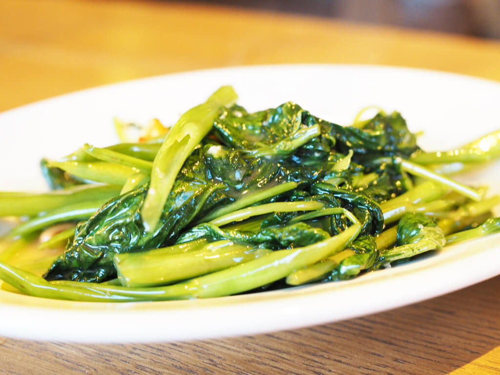 「空芯菜の炒め物」