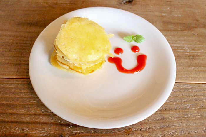 ホットケーキ チーズ味