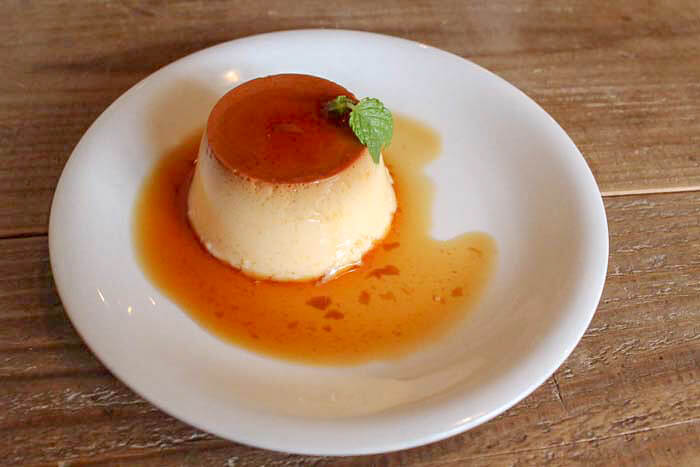 豆古書店の自家製プリン