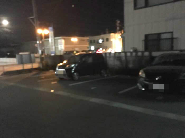 麺王の第2駐車場