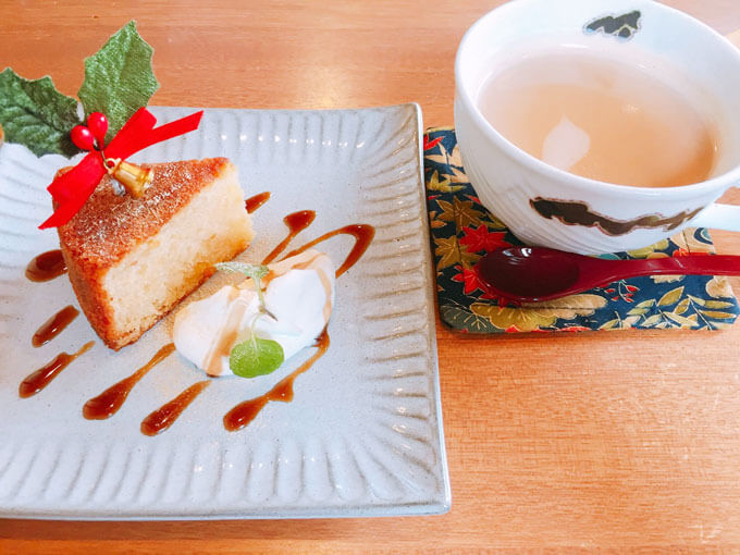 おからケーキ(ドリンク付き)