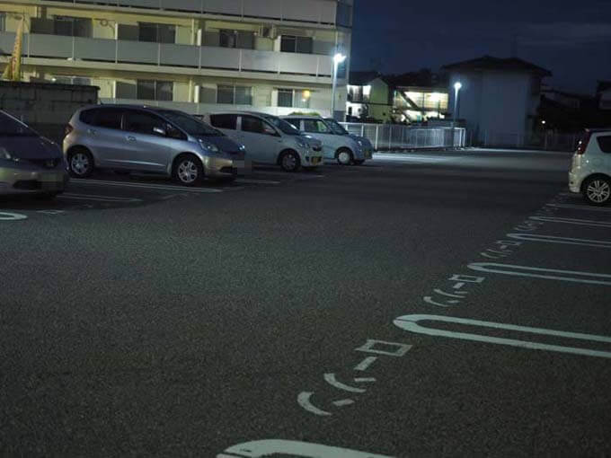 実際の駐車場はこちら