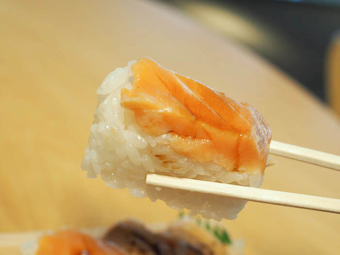 メインのますの肉厚さは驚愕!