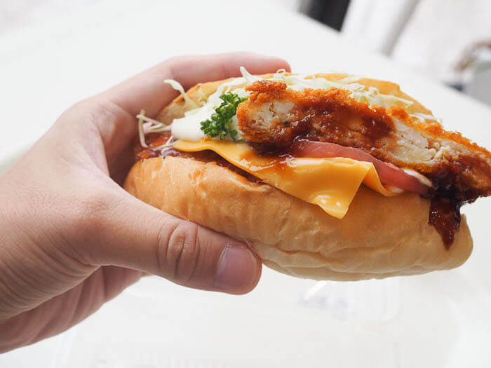 パンダパンダのチキンカツサンド 280円