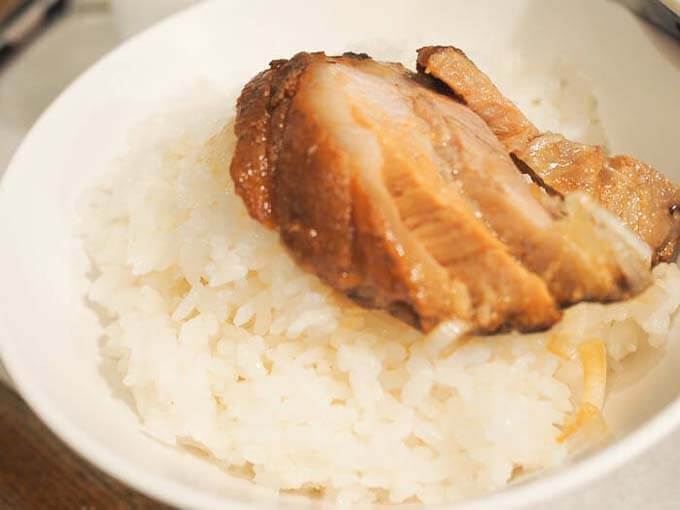 チャーシューはごはんとの相性抜群