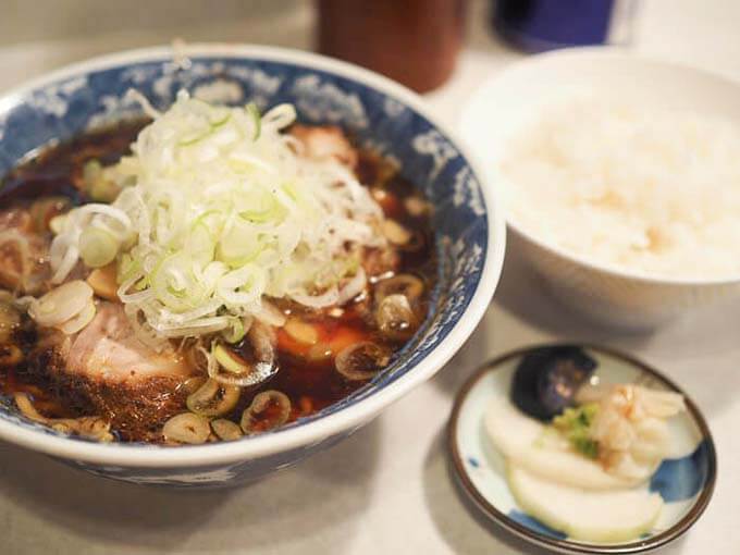 チャーシューメンとライス