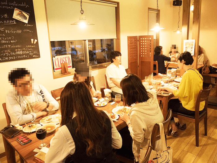 オリーブの店内の様子