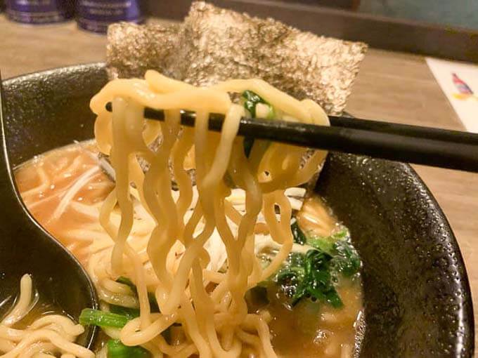 中太のストレート麺