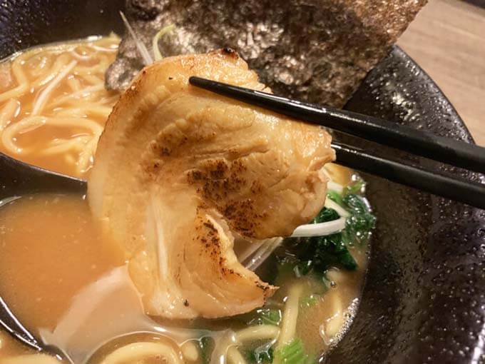 あっさりした炙りチャーシュー