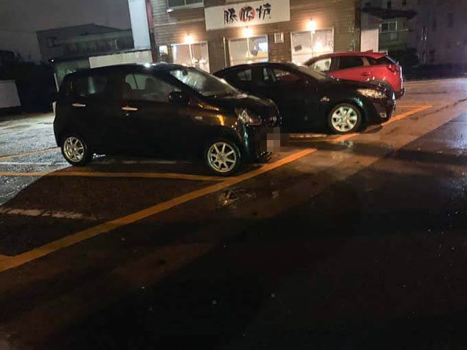 駐車場が広くなり、停めやすくなりました