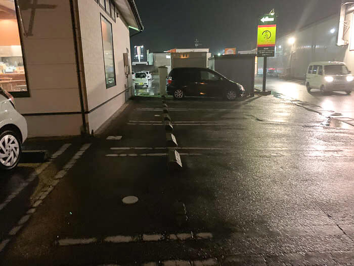 駐車場 側面