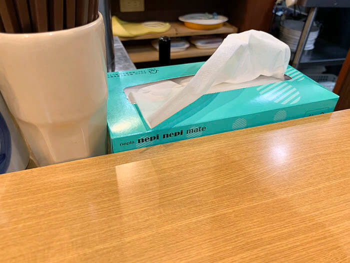 ボックスティッシュ