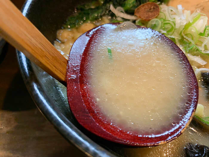 あっさり系豚骨スープ