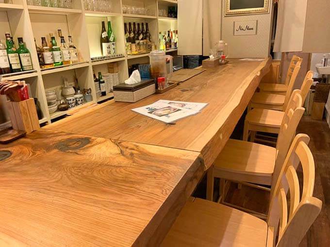 落ち着いた店内でデートにもおすすめ