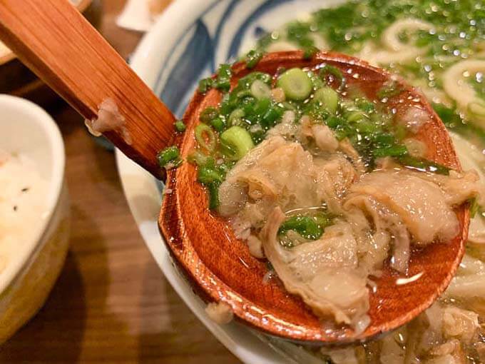 うどんの出汁もうまい