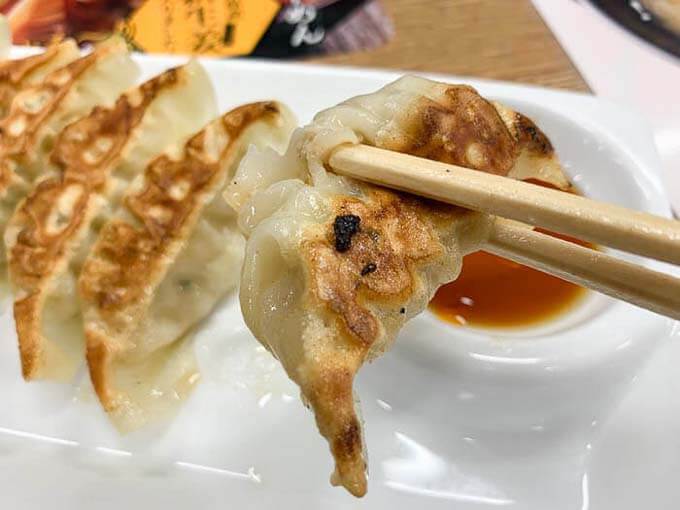 8番の餃子