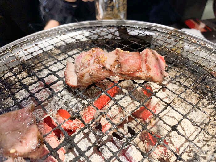 プリッと焼きあがったタン