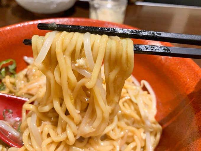 あっさりテイストのまぜそば