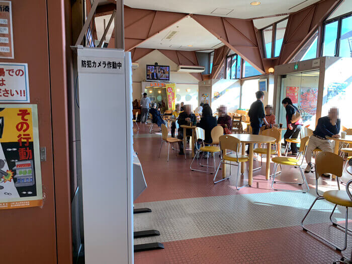 富山名物が食べられるフードコート