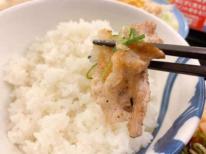 もちろんごはんは大盛り